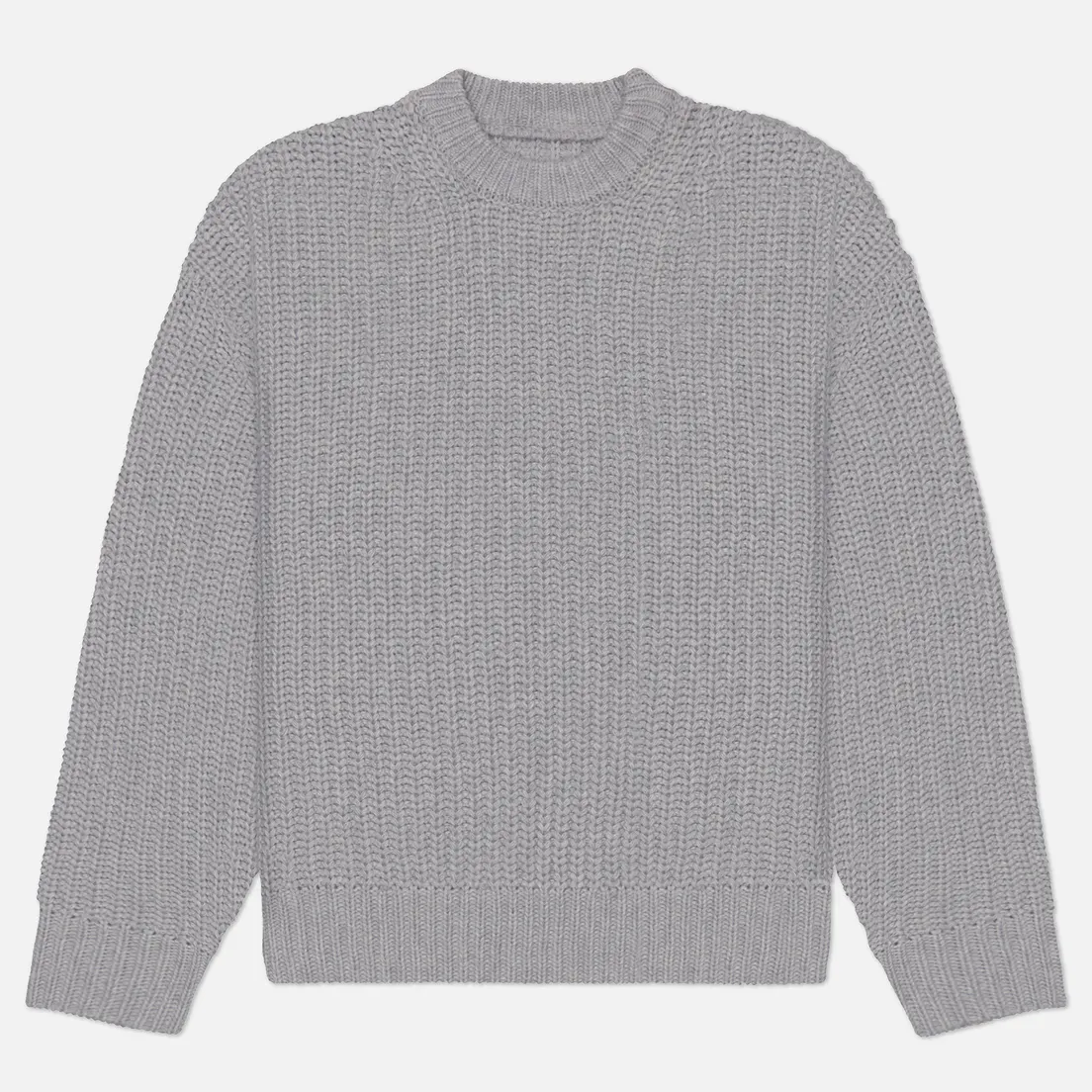 MKI Miyuki-Zoku Мужской свитер Chunky Rib Knit Crew Neck
