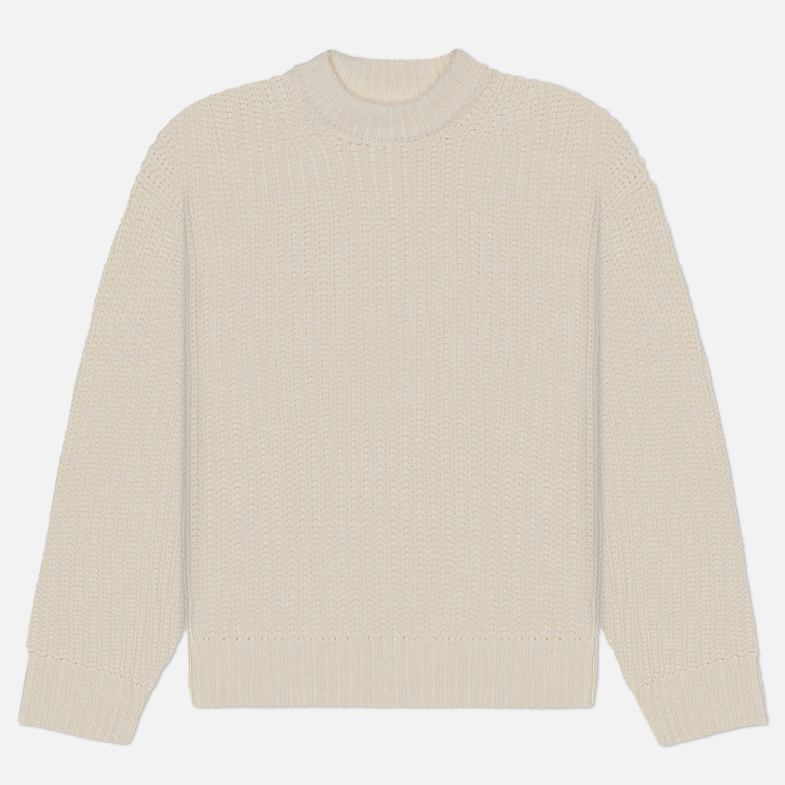 MKI Miyuki-Zoku Мужской свитер Chunky Rib Knit Crew Neck