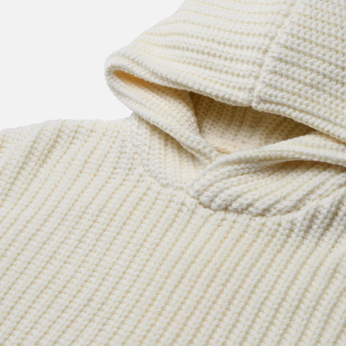 MKI Miyuki-Zoku Мужской свитер Chunky Rib Knit Hoodie