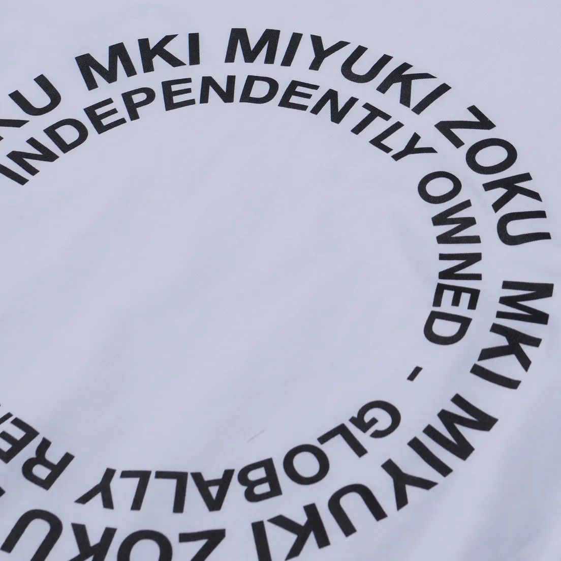 MKI Miyuki-Zoku Мужской лонгслив Circle