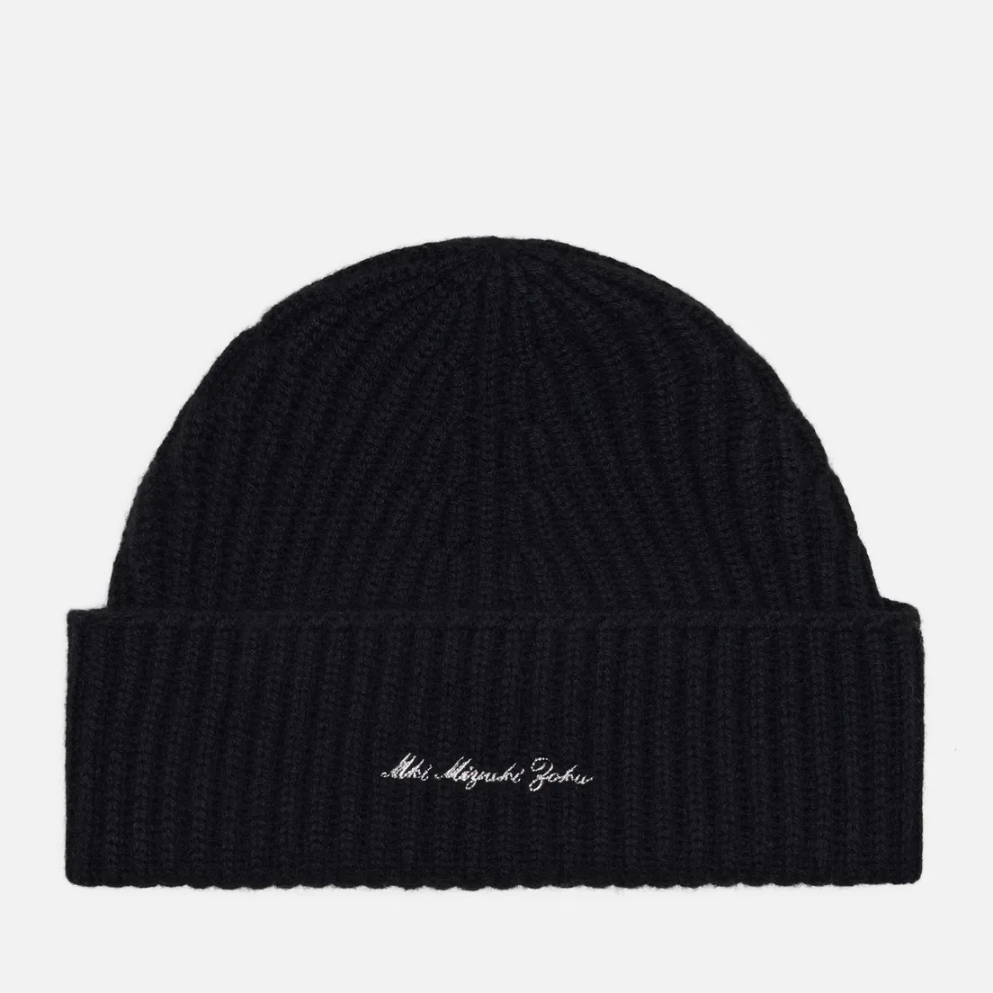 MKI Miyuki-Zoku Шапка Cashmere Ribbed