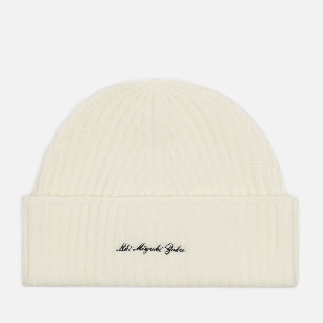 MKI Miyuki-Zoku Шапка Cashmere Ribbed