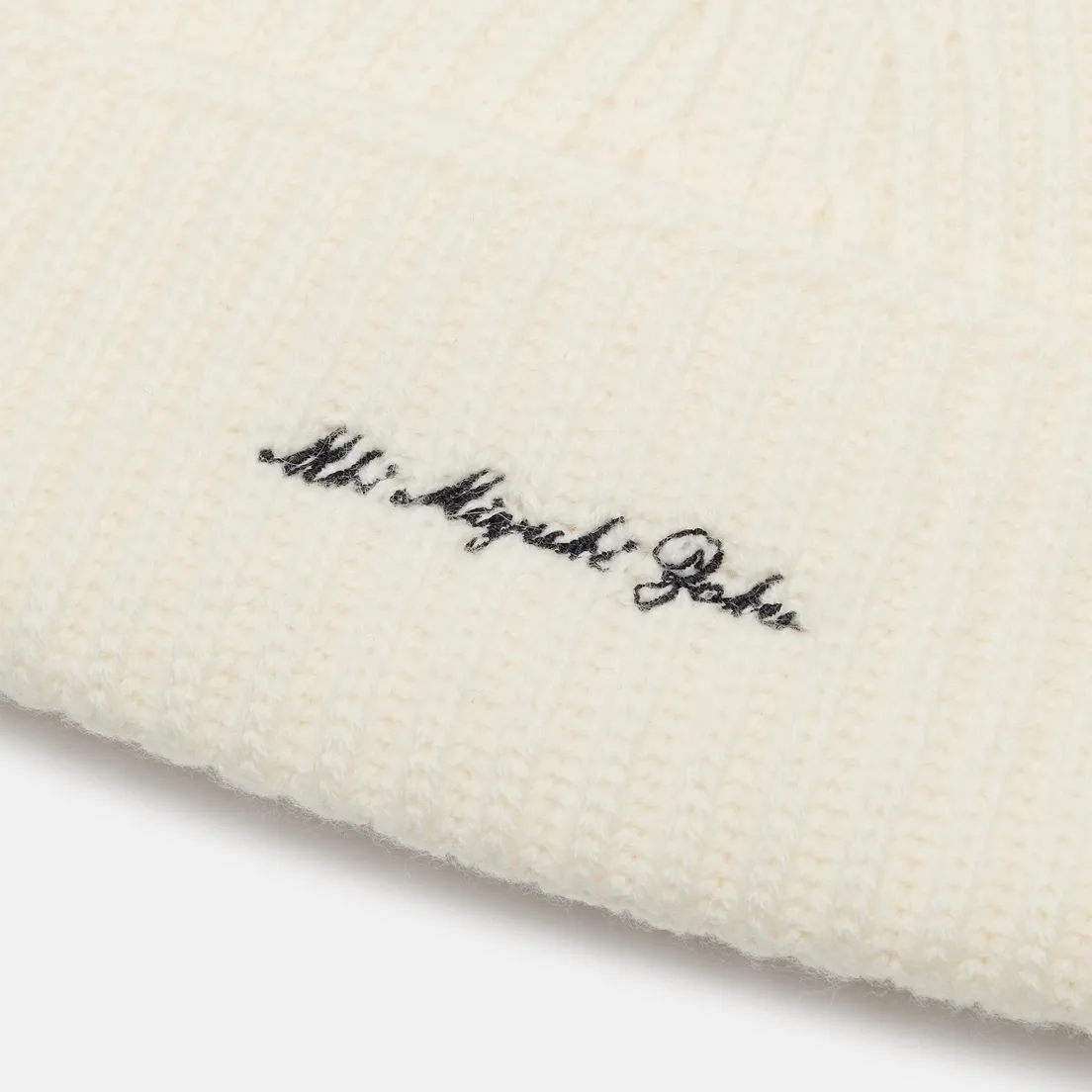 MKI Miyuki-Zoku Шапка Cashmere Ribbed