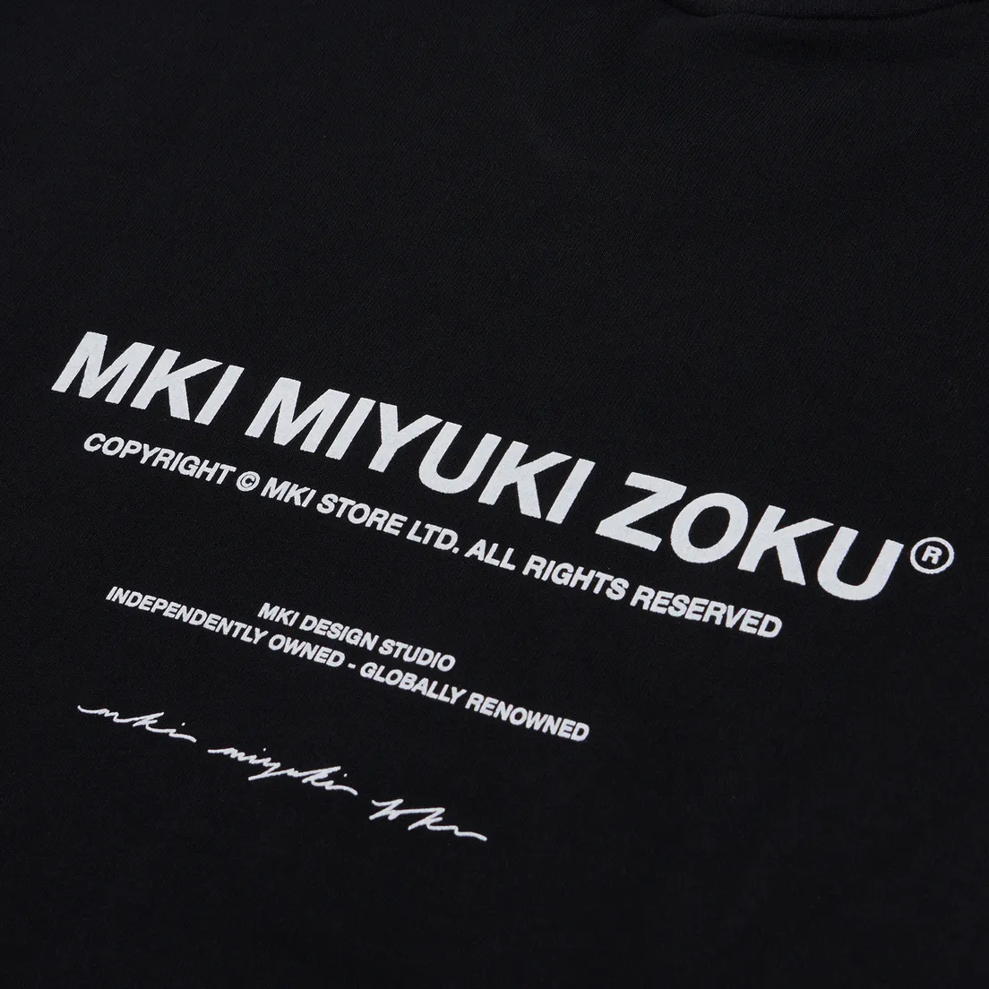 MKI Miyuki-Zoku Мужская толстовка Design Studio Crewneck
