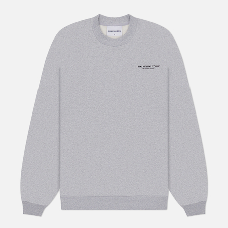 Мужская толстовка MKI Miyuki-Zoku Design Studio Crewneck, цвет серый, размер L