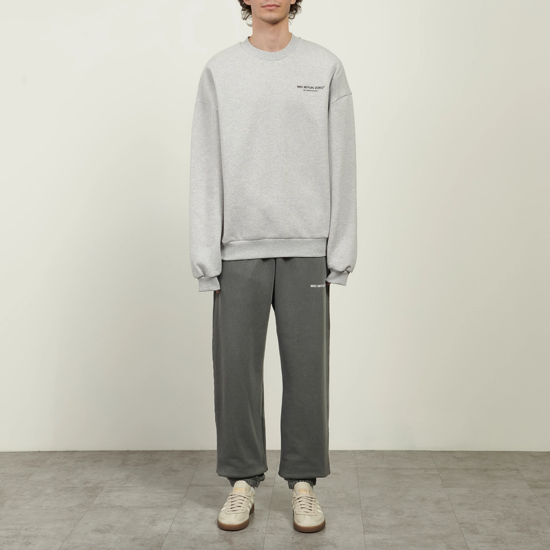 MKI Miyuki-Zoku Мужская толстовка Design Studio Crewneck