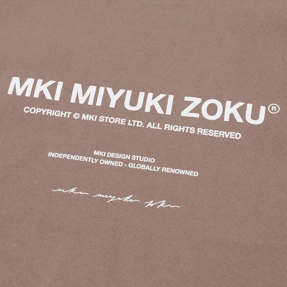 MKI Miyuki-Zoku Мужская толстовка Design Studio Crewneck