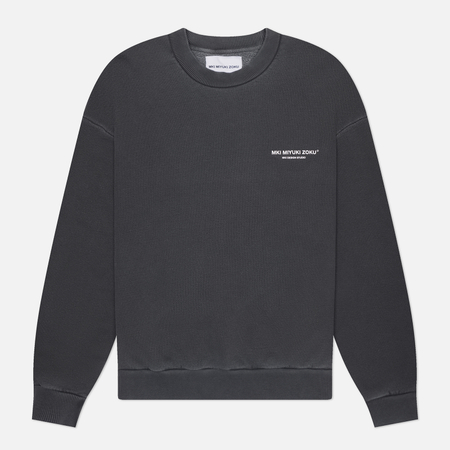 Мужская толстовка MKI Miyuki-Zoku Design Studio Crewneck, цвет чёрный, размер M