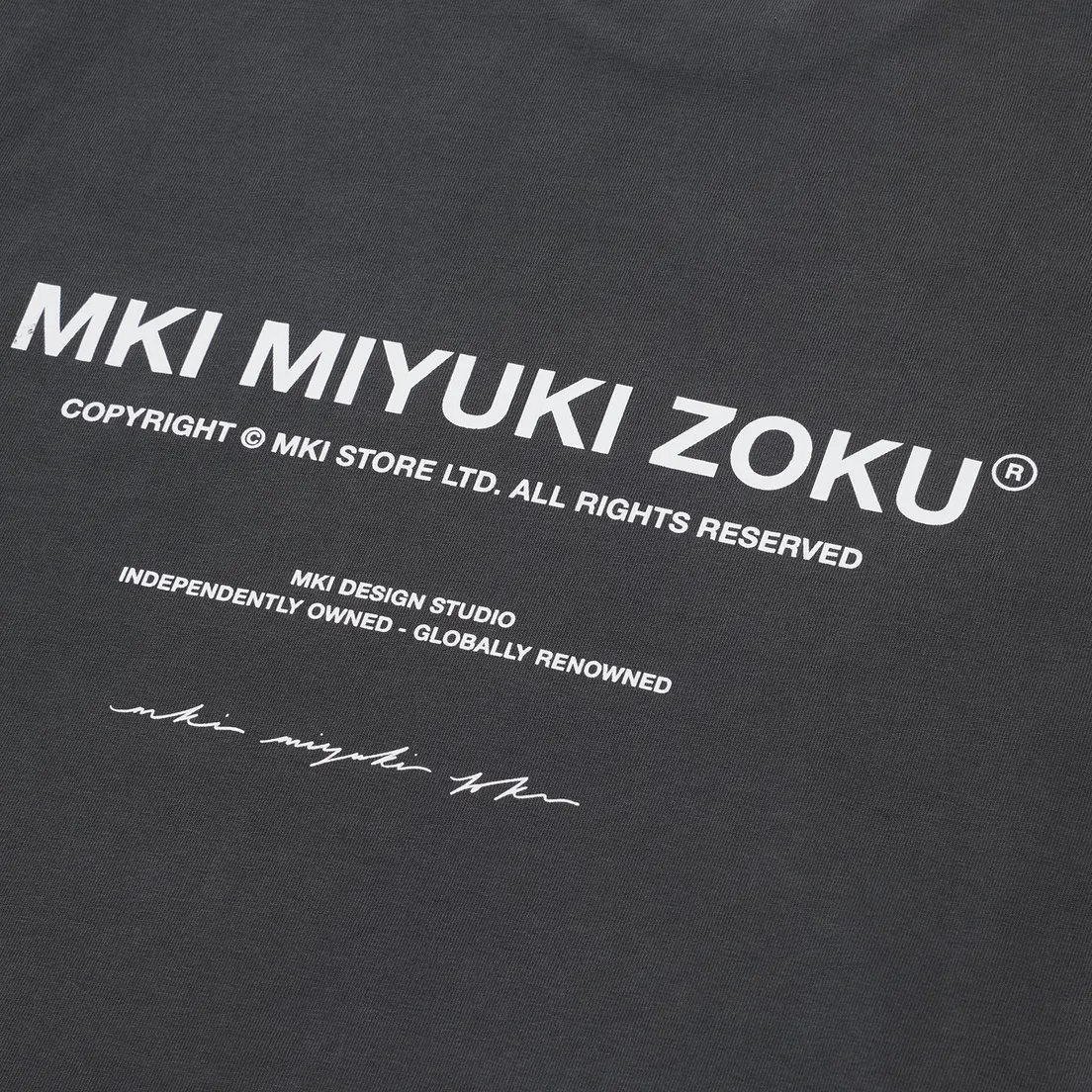 MKI Miyuki-Zoku Мужская толстовка Design Studio Crewneck