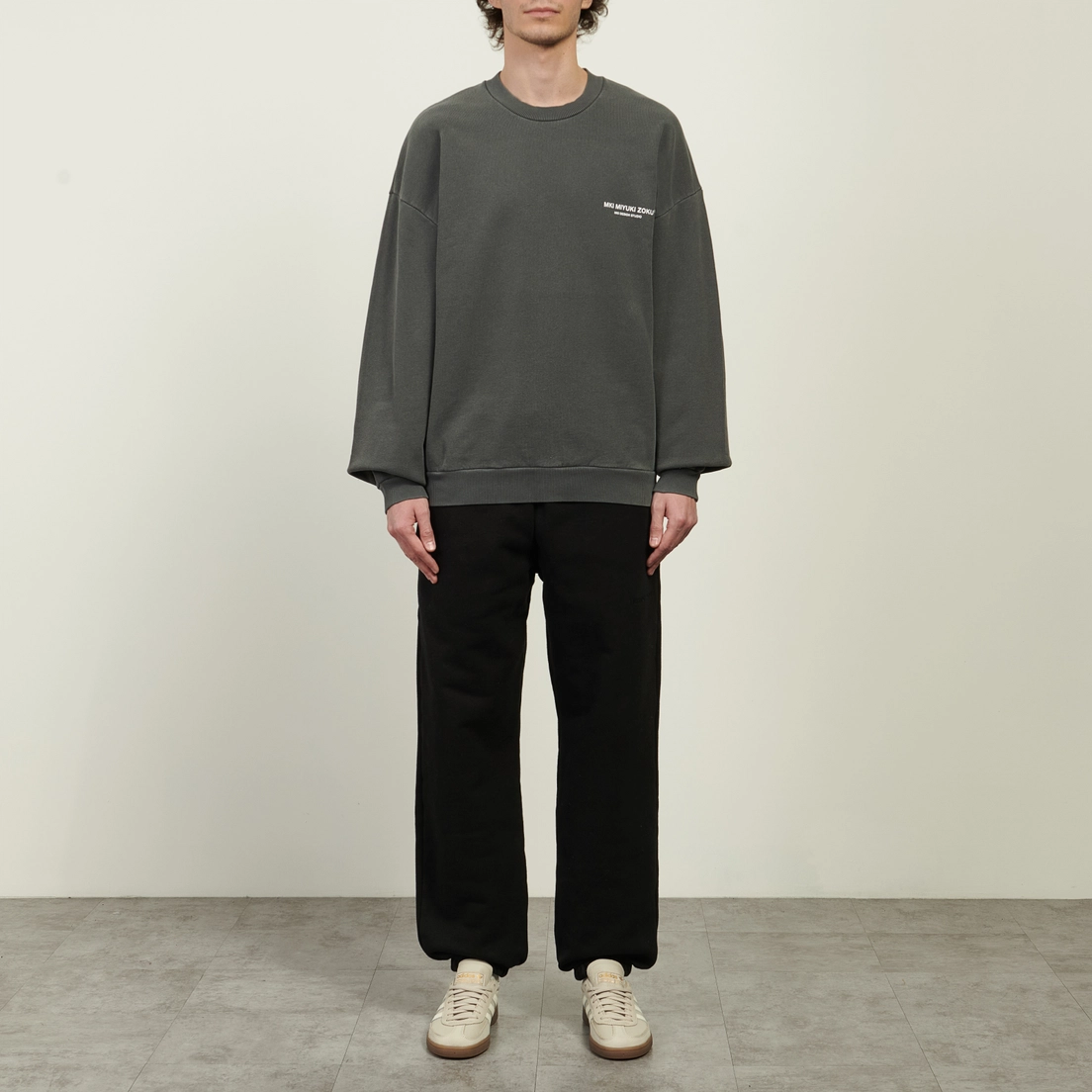 MKI Miyuki-Zoku Мужская толстовка Design Studio Crewneck