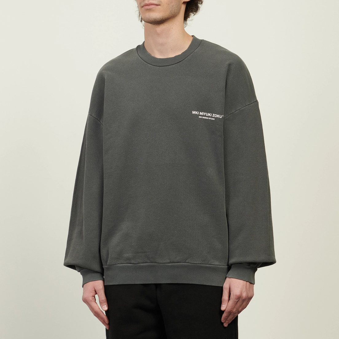 MKI Miyuki-Zoku Мужская толстовка Design Studio Crewneck
