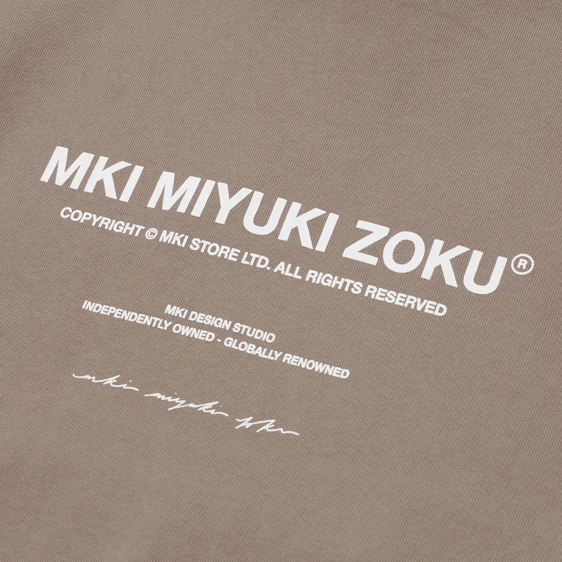 MKI Miyuki-Zoku Мужская толстовка Design Studio Hoodie