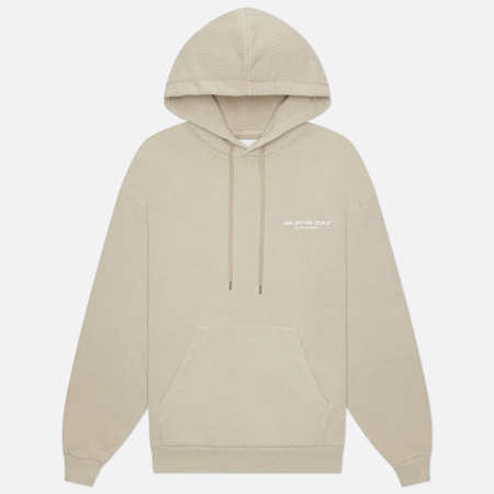 Мужская толстовка MKI MIYUKI ZOKU Design Studio Hoodie, цвет бежевый