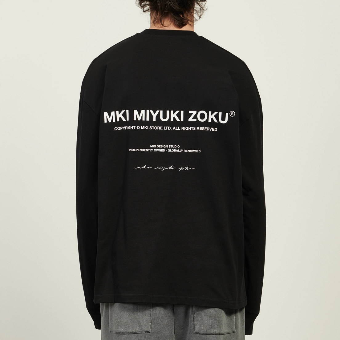 MKI Miyuki-Zoku Мужской лонгслив Design Studio
