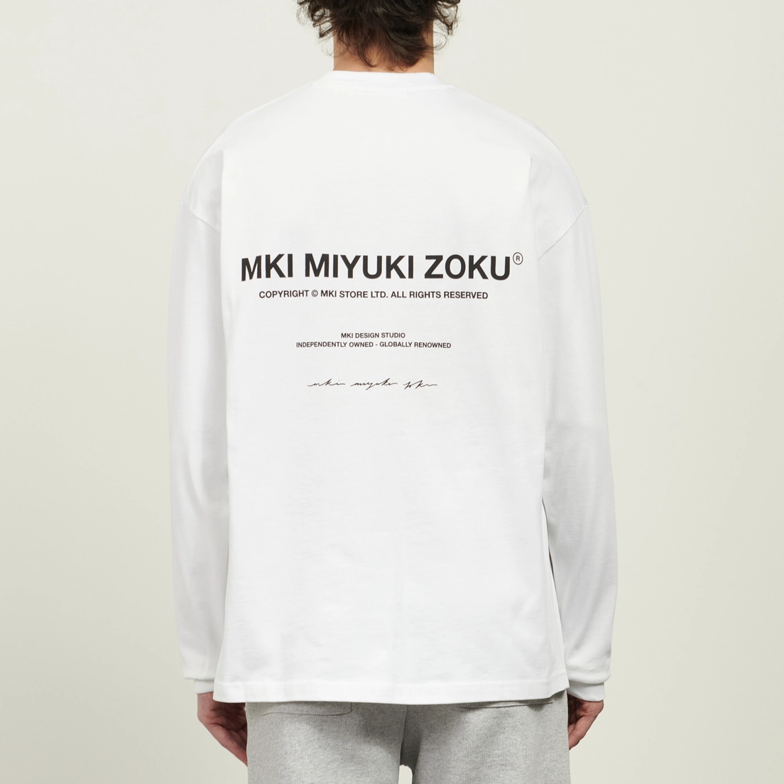 MKI Miyuki-Zoku Мужской лонгслив Design Studio