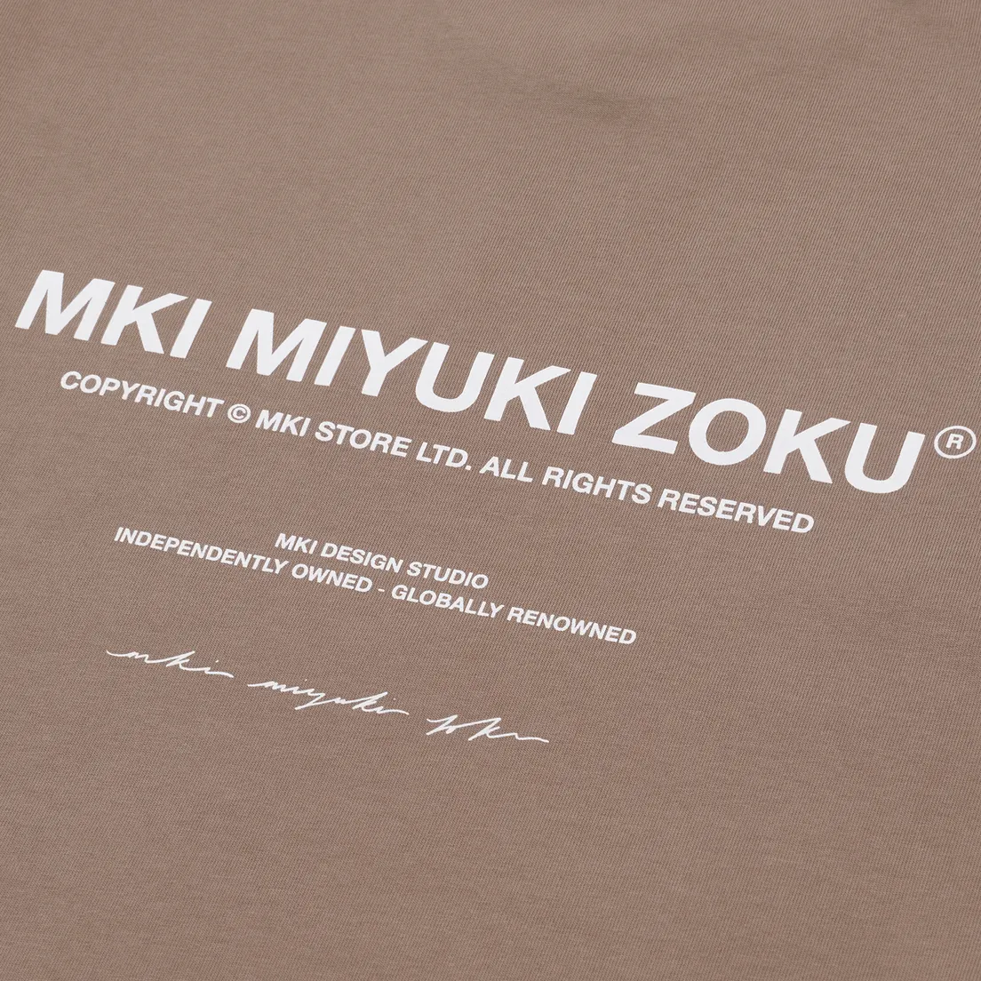 MKI Miyuki-Zoku Мужская футболка Design Studio