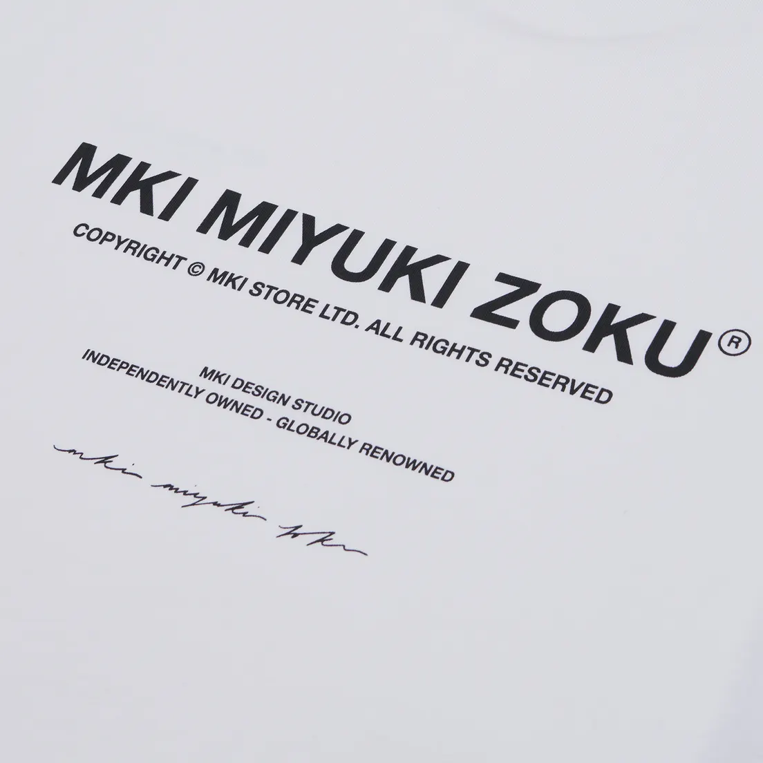 MKI Miyuki-Zoku Мужская футболка Design Studio
