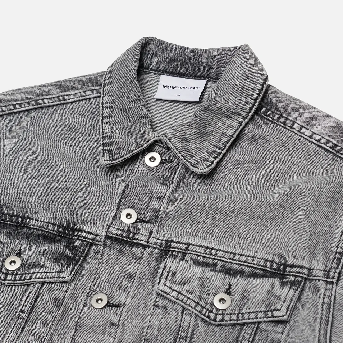 MKI Miyuki-Zoku Мужская джинсовая куртка Denim Trucker