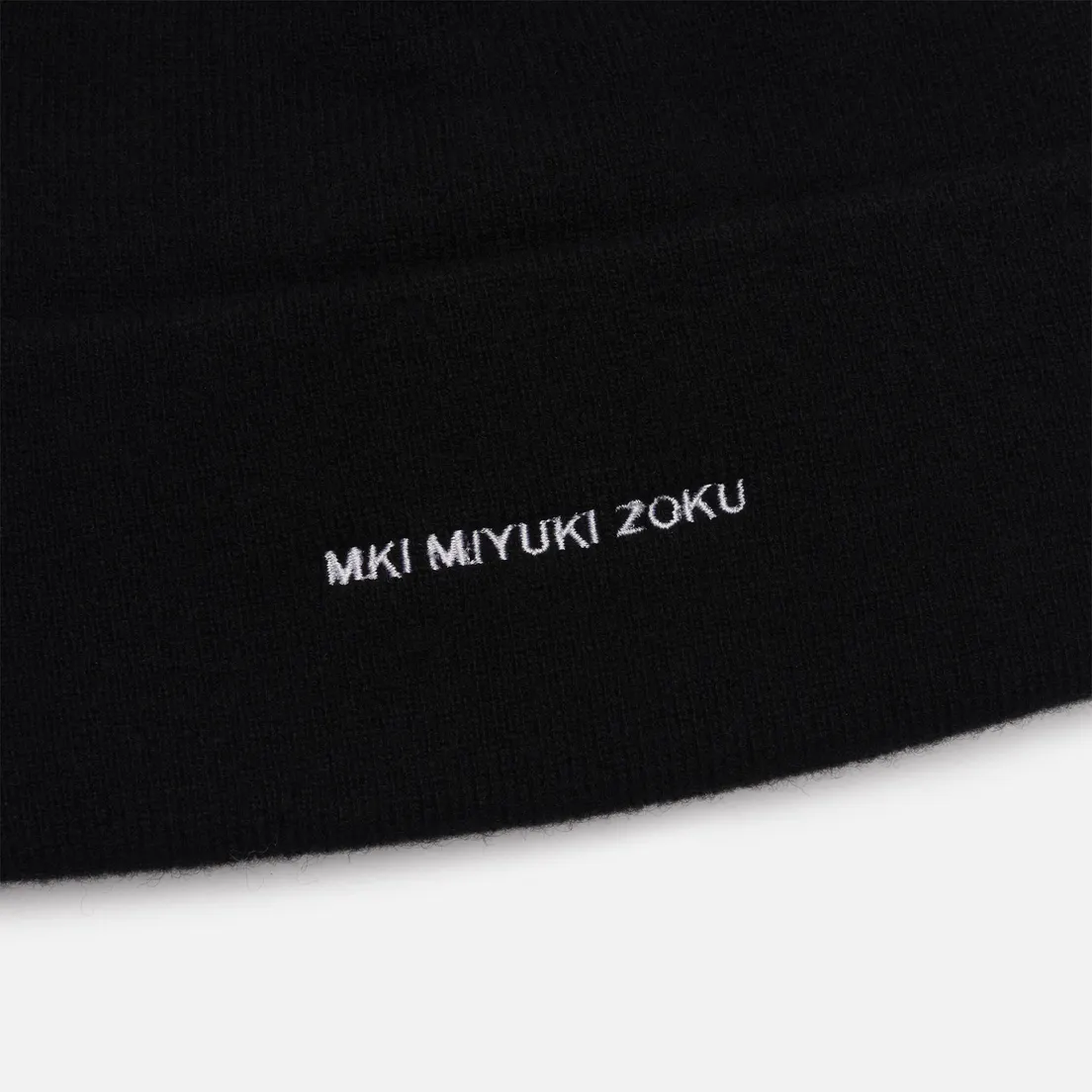 MKI Miyuki-Zoku Шапка Embroidered Logo Merino