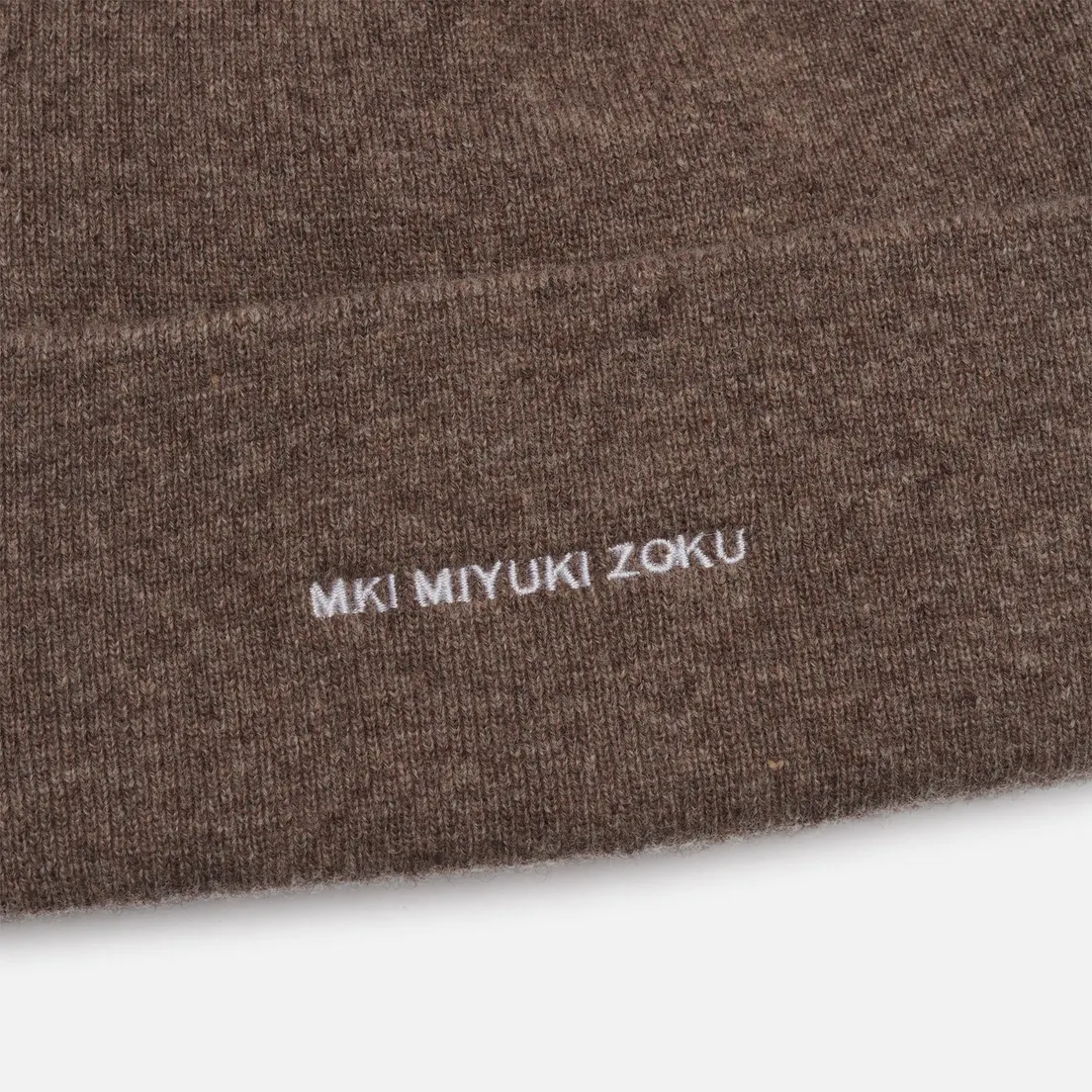 MKI Miyuki-Zoku Шапка Embroidered Logo Merino