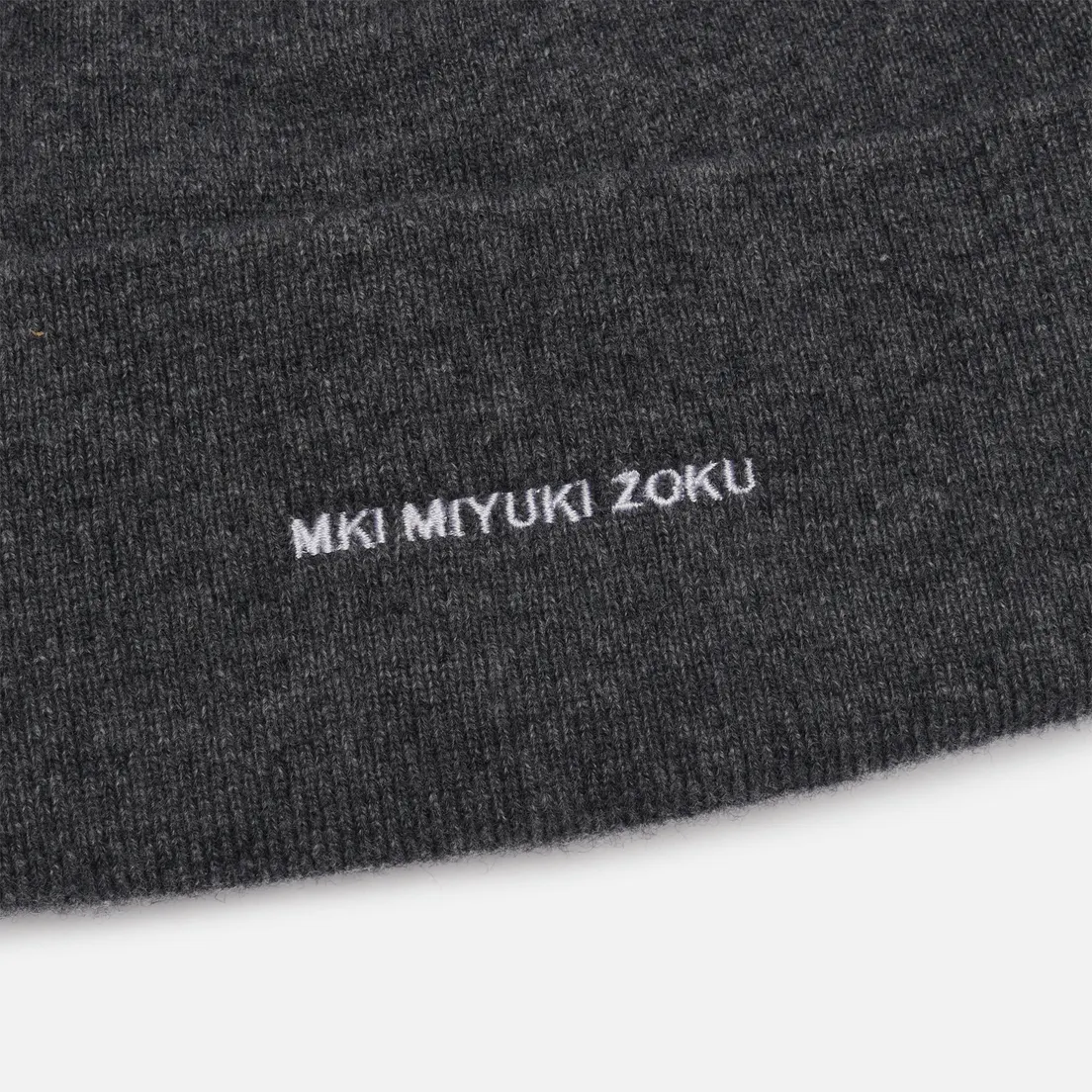 MKI Miyuki-Zoku Шапка Embroidered Logo Merino