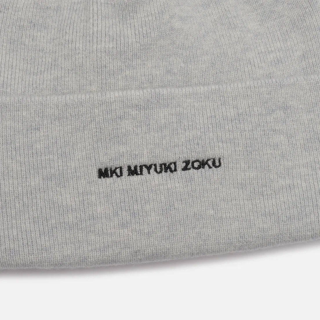 MKI Miyuki-Zoku Шапка Embroidered Logo Merino