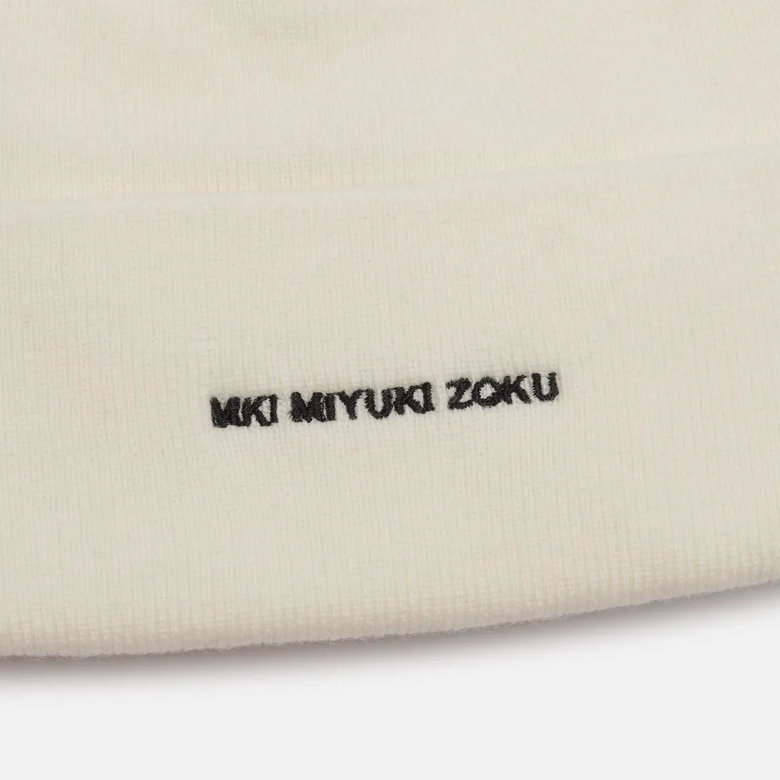 MKI Miyuki-Zoku Шапка Embroidered Logo Merino