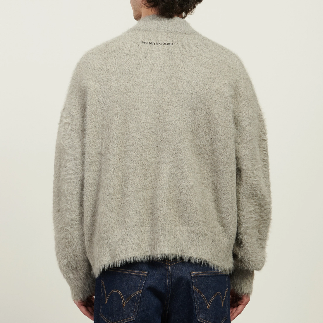 MKI Miyuki-Zoku Мужской свитер Faux Alpaca Knit Track