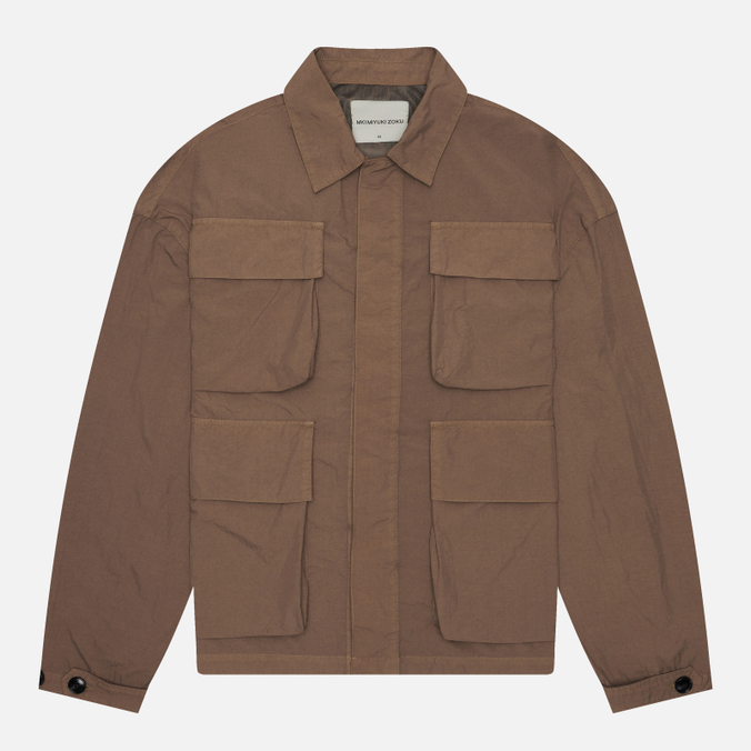 Мужская рубашка MKI MIYUKI ZOKU Garment Dye Box Overshirt