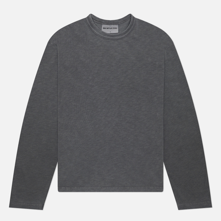 Мужской лонгслив MKI MIYUKI ZOKU 220 GSM Slub, цвет серый