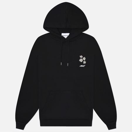 Мужская толстовка MKI MIYUKI ZOKU Hibiscus Hoodie, цвет чёрный