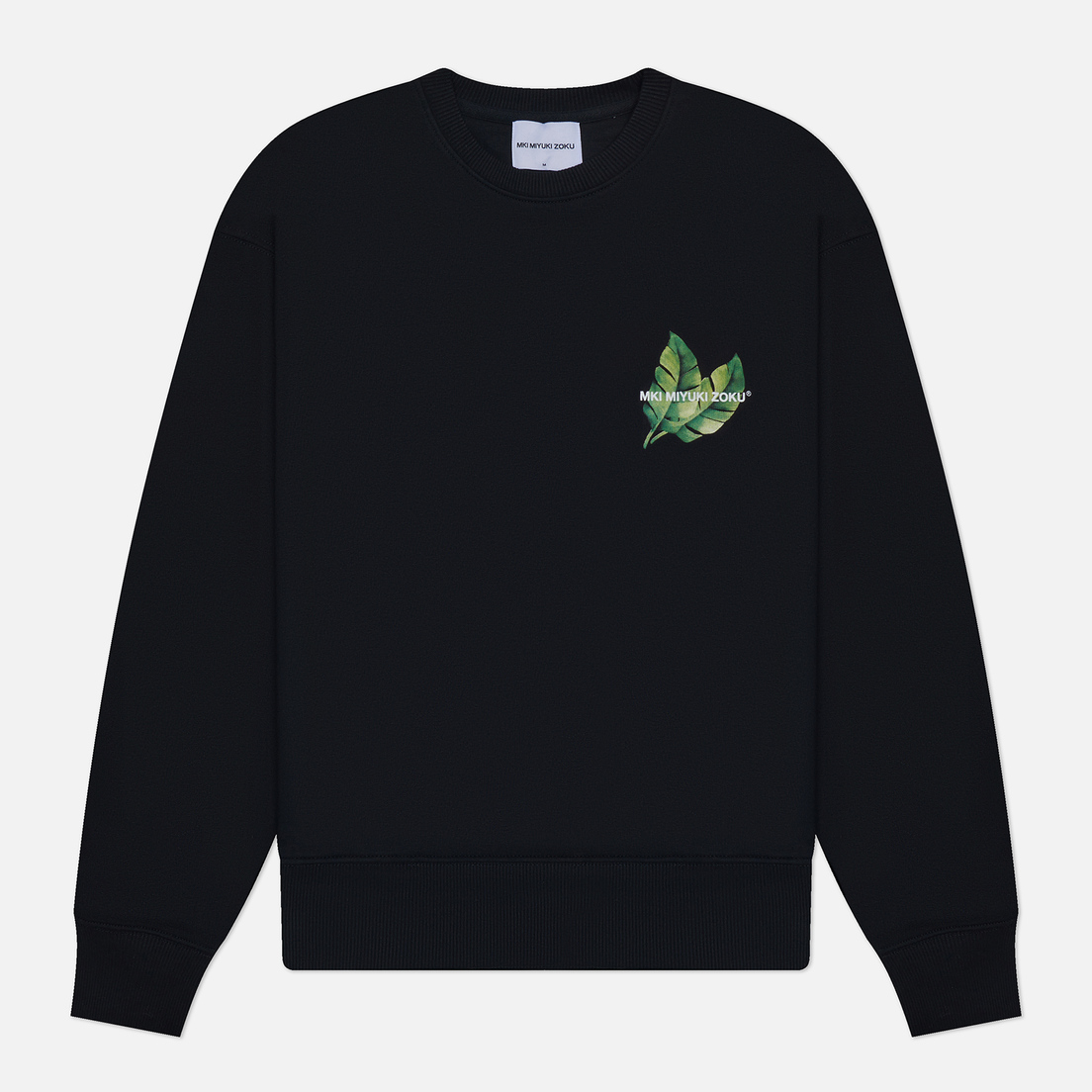 MKI Miyuki-Zoku Мужская толстовка Leaf Crew Neck