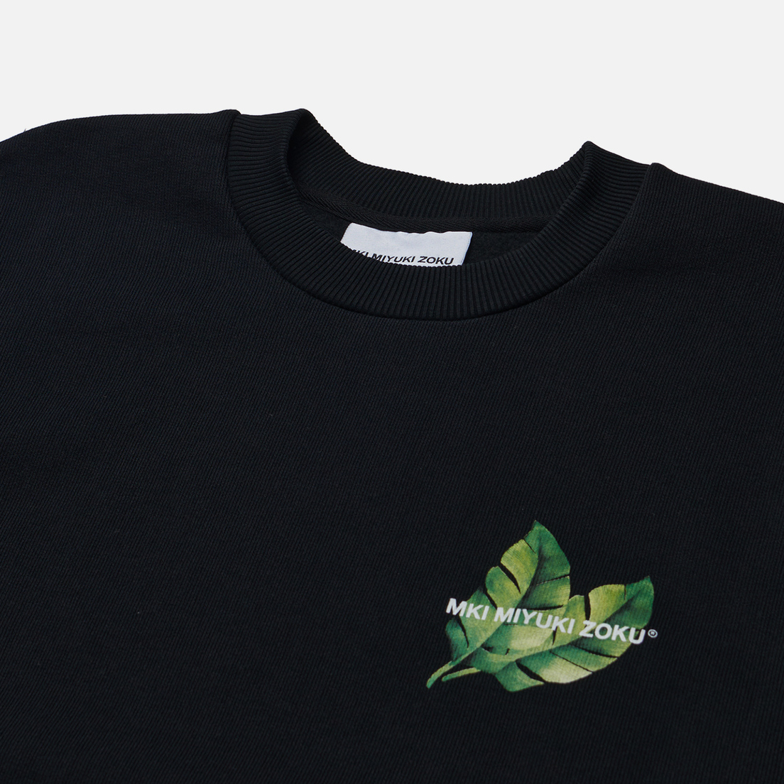 MKI Miyuki-Zoku Мужская толстовка Leaf Crew Neck