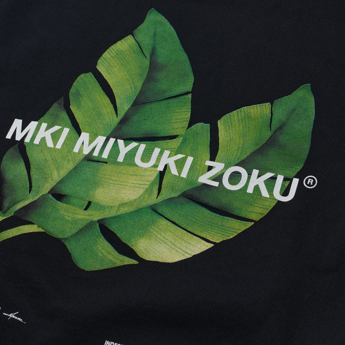 MKI Miyuki-Zoku Мужская толстовка Leaf Crew Neck