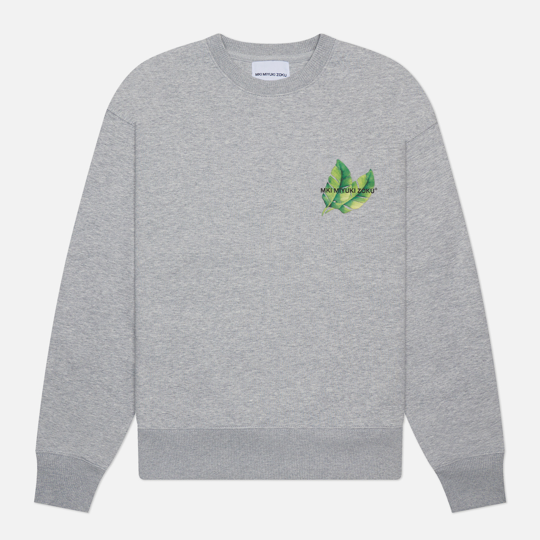 MKI Miyuki-Zoku Мужская толстовка Leaf Crew Neck