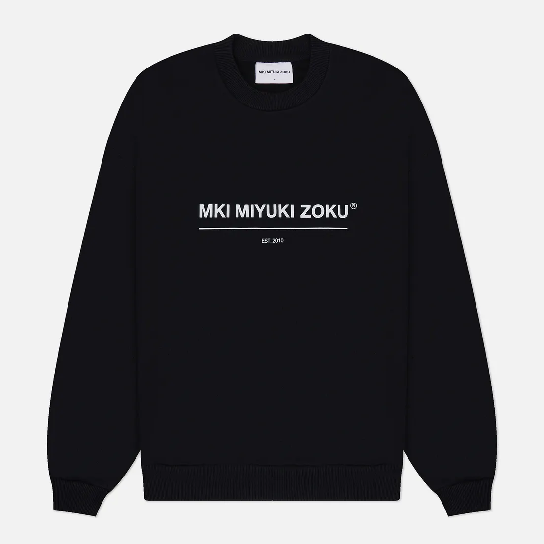 MKI Miyuki-Zoku Мужская толстовка Linear Crewneck