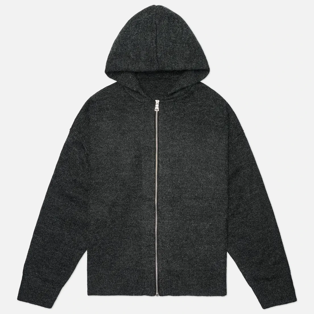 MKI Miyuki-Zoku Мужской свитер Mohair Blend Knit Zip Hoodie