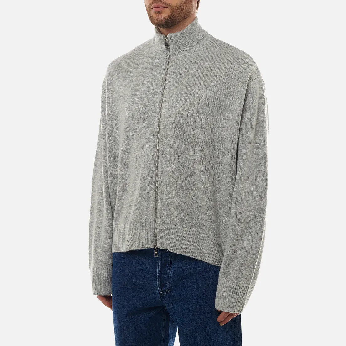 MKI Miyuki-Zoku Мужской свитер Mohair Blend Knit Track Jacket