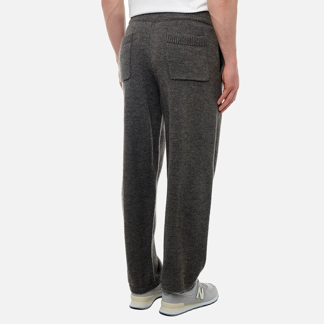 MKI Miyuki-Zoku Мужские брюки Mohair Blend Knit Wide Leg Joggers