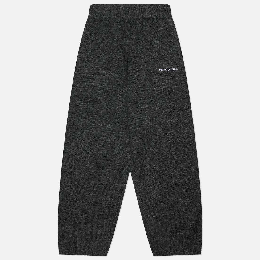 MKI Miyuki-Zoku Мужские брюки Mohair Blend Knit Wide Leg Joggers