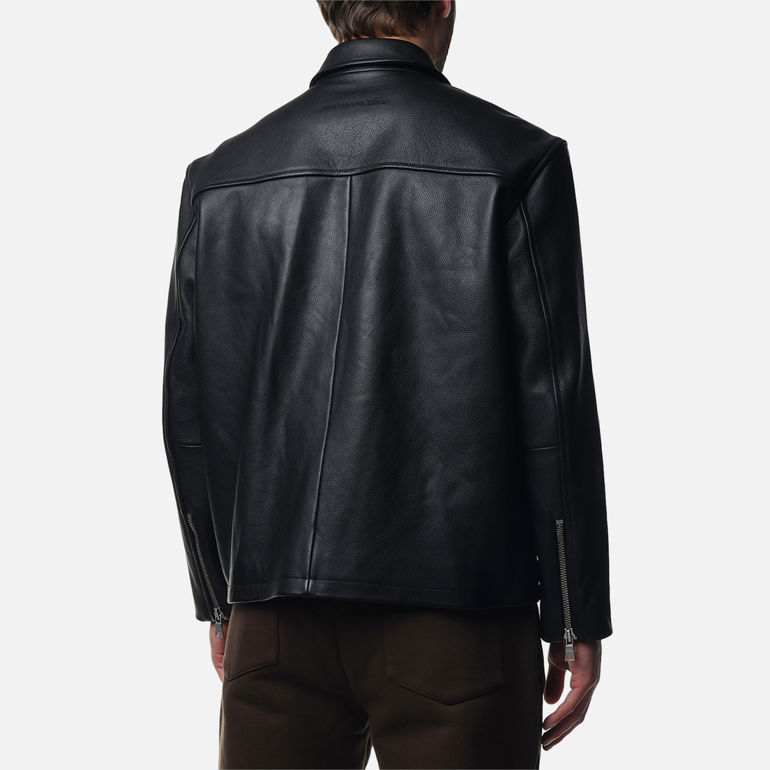 MKI Miyuki-Zoku Мужская демисезонная куртка NDM Leather Rider