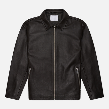 Мужская демисезонная куртка MKI Miyuki-Zoku NDM Leather Rider, цвет коричневый, размер XXL