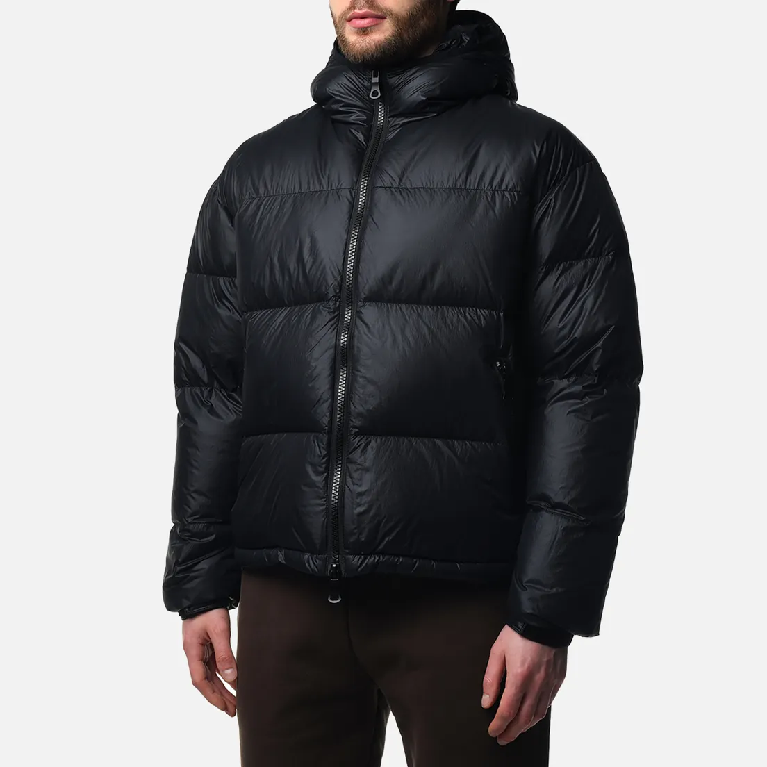MKI Miyuki-Zoku Мужской пуховик Ripstop Bubble Hooded