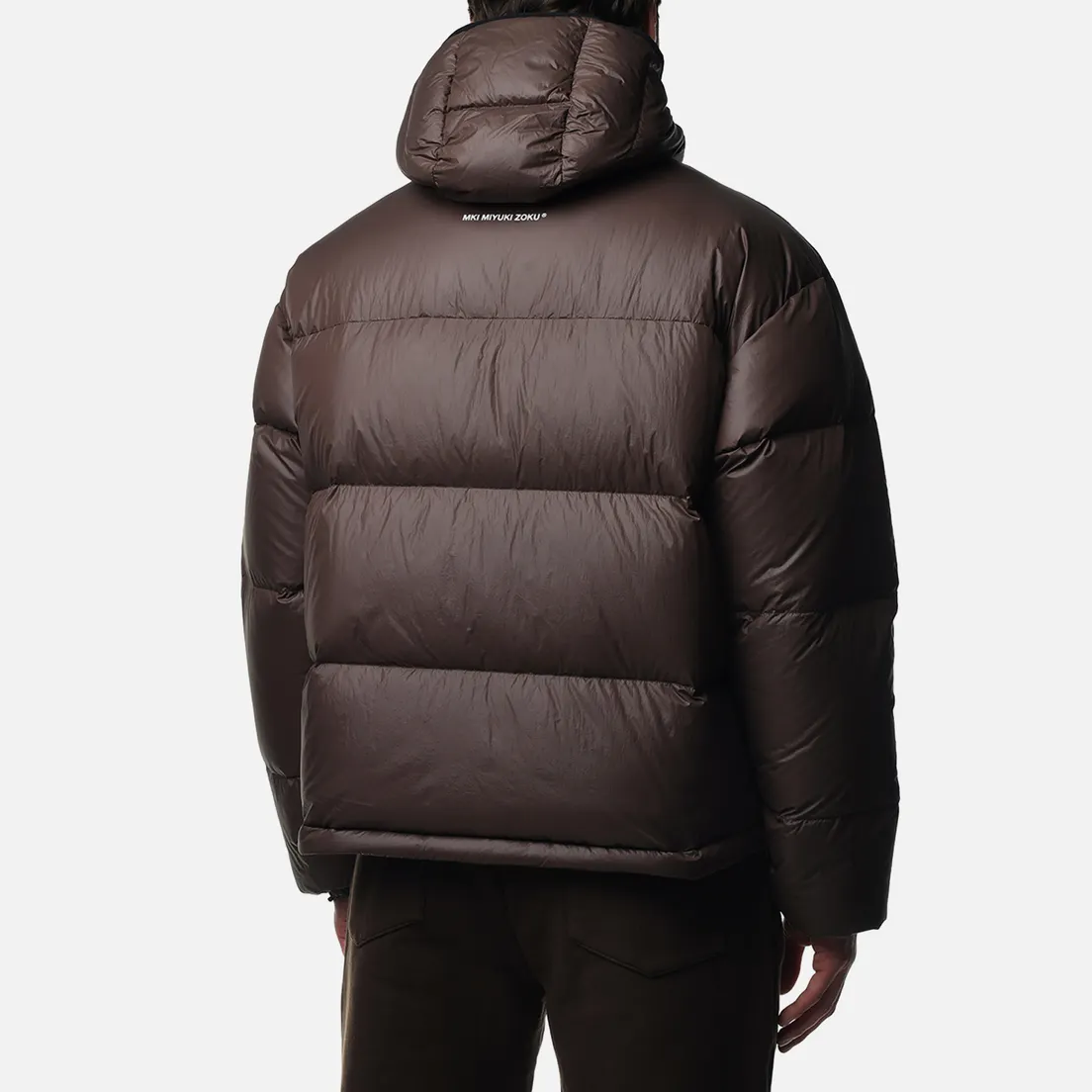 MKI Miyuki-Zoku Мужской пуховик Ripstop Bubble Hooded