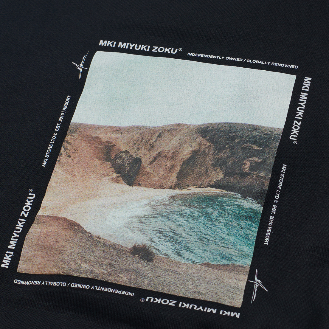 MKI Miyuki-Zoku Мужская толстовка Resort Crew Neck