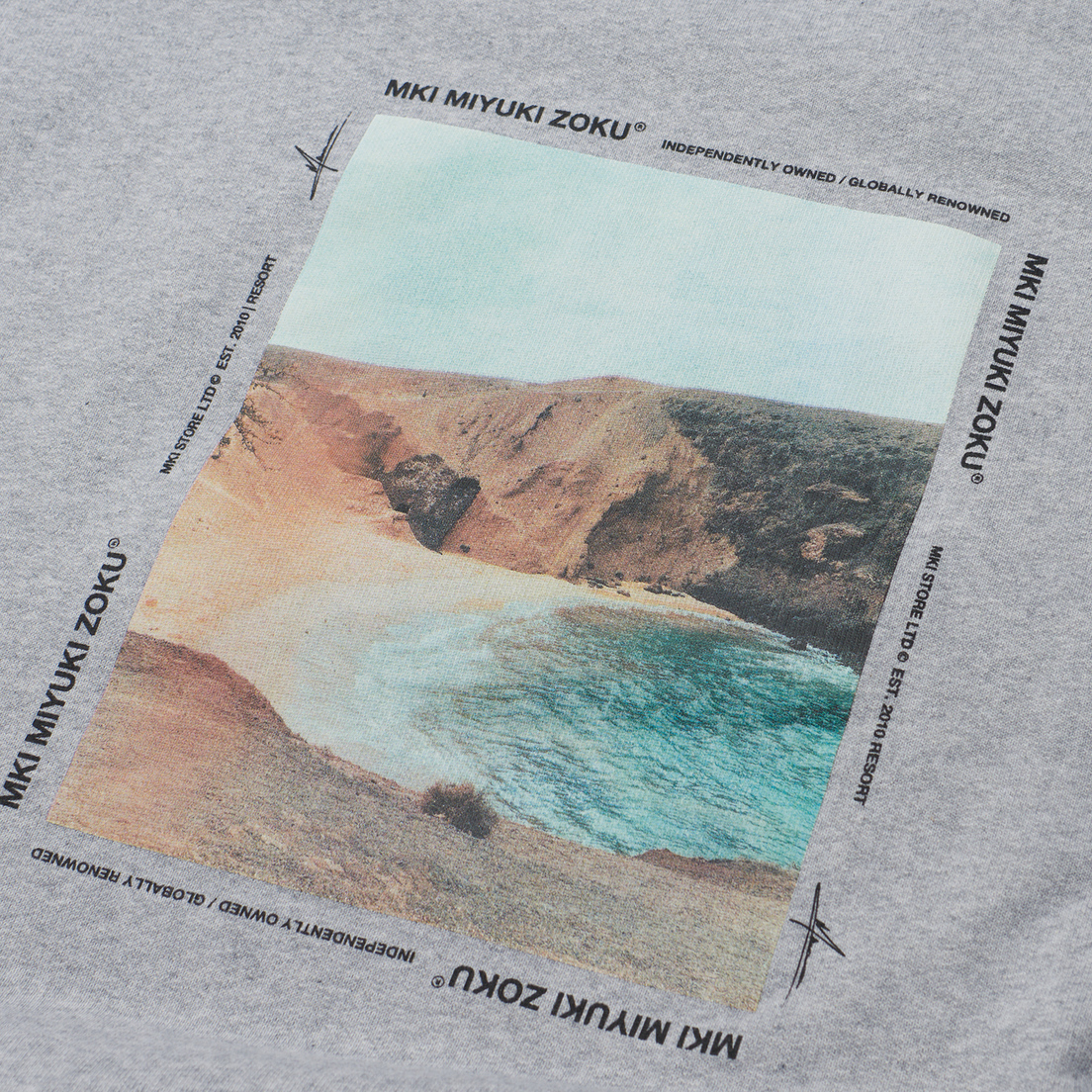 MKI Miyuki-Zoku Мужская толстовка Resort Crew Neck