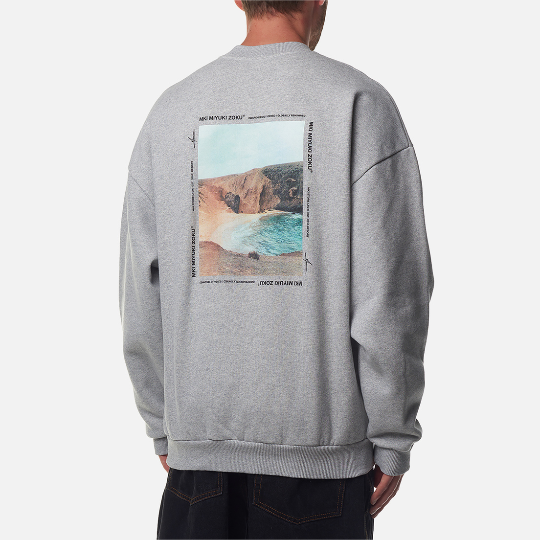 MKI Miyuki-Zoku Мужская толстовка Resort Crew Neck