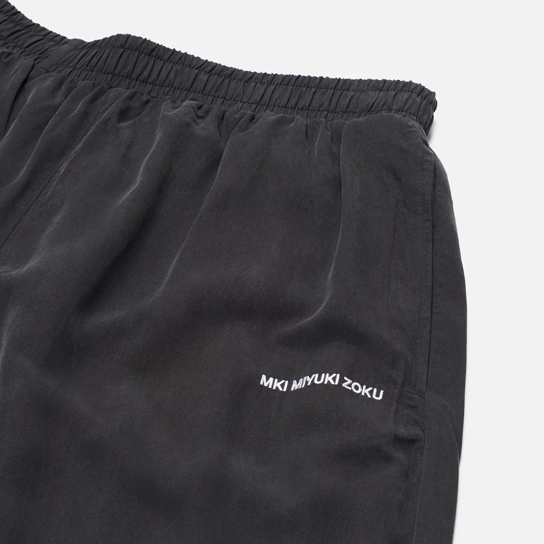 MKI Miyuki-Zoku Мужские брюки Sandwash Cupro Wide Leg