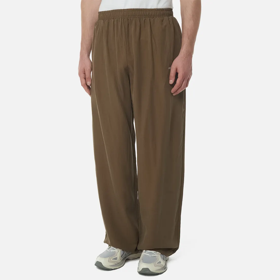MKI Miyuki-Zoku Мужские брюки Sandwash Cupro Wide Leg