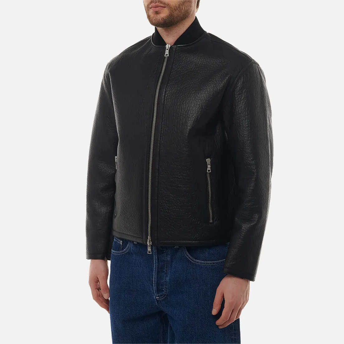 MKI Miyuki-Zoku Мужская куртка бомбер Shearling Bomber